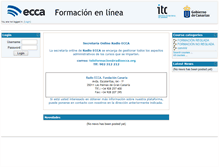 Tablet Screenshot of ecca.itccanarias.org